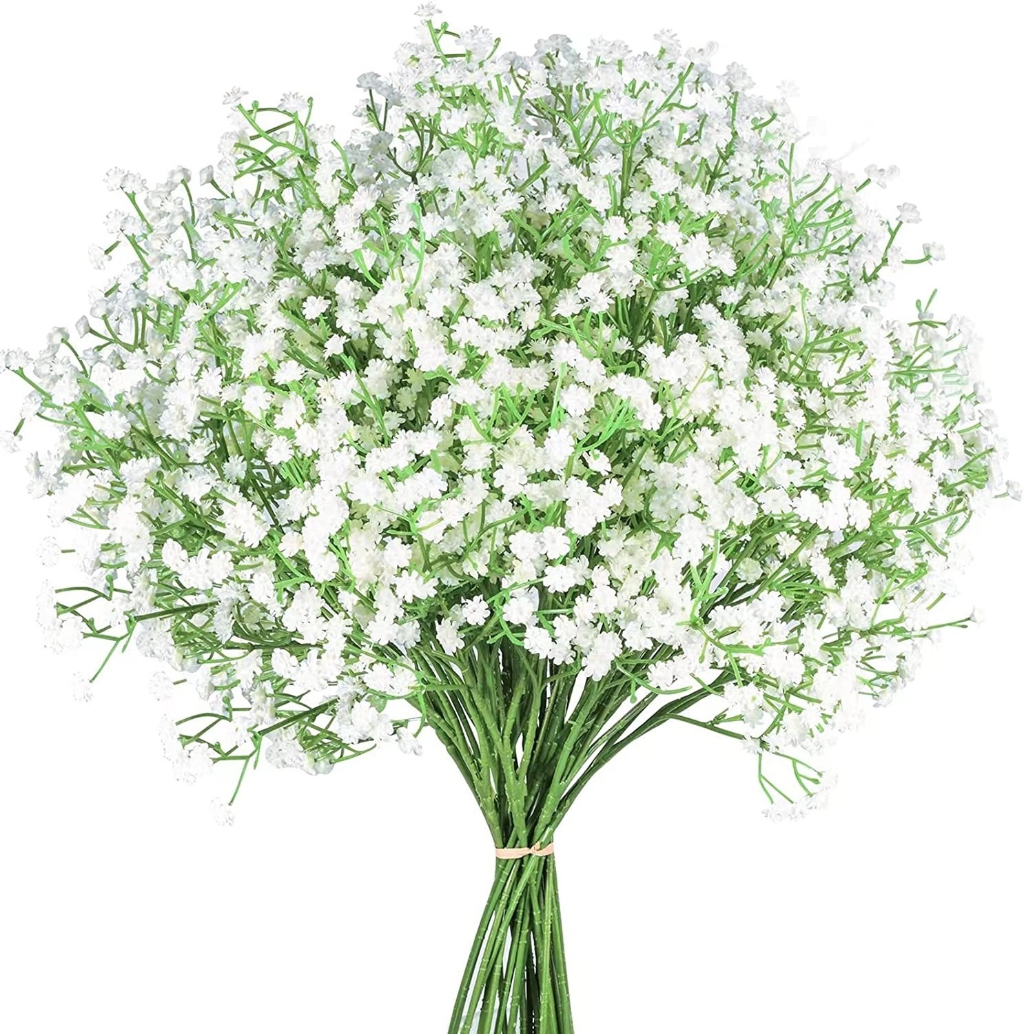 Babys Breath Fake Gypsophila Wedding Decoration White Real Touch Artificial Flowers