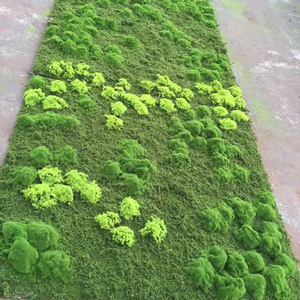 High Quality Artificial Moss Wall Panel Art Fake Moss Wall For Outdoor Decoration