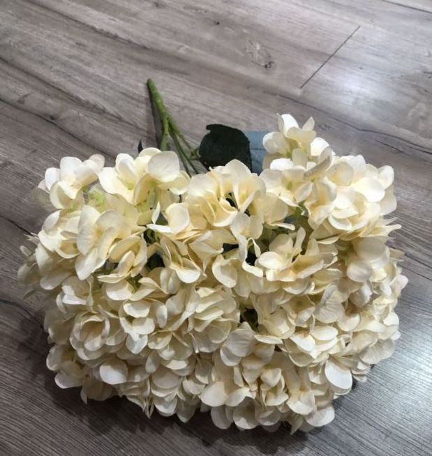 High quality silk flowers wedding centerpieces 5 heads artificial silk hydrangea flowers