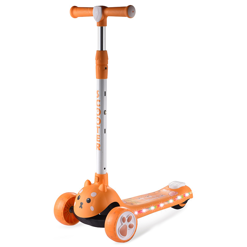 Kids Scooter Steel 3 Wheel Manufacturer Durable Three Wheel Scooter For Kids Use