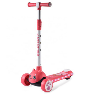 Kids Scooter Steel 3 Wheel Manufacturer Durable Three Wheel Scooter For Kids Use