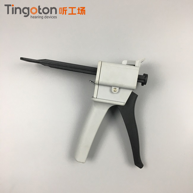 Wholesale hearing aid ear lab tools mixing gun Cartridge injection syringe for making earmould