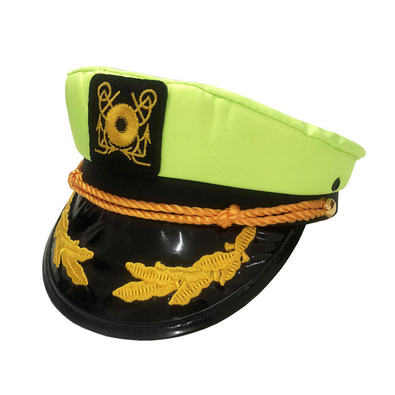 Wholesale Festival to Be Party Adult Multicolor Yacht Captain Sailor Hat for Women and Men Carnival Hat