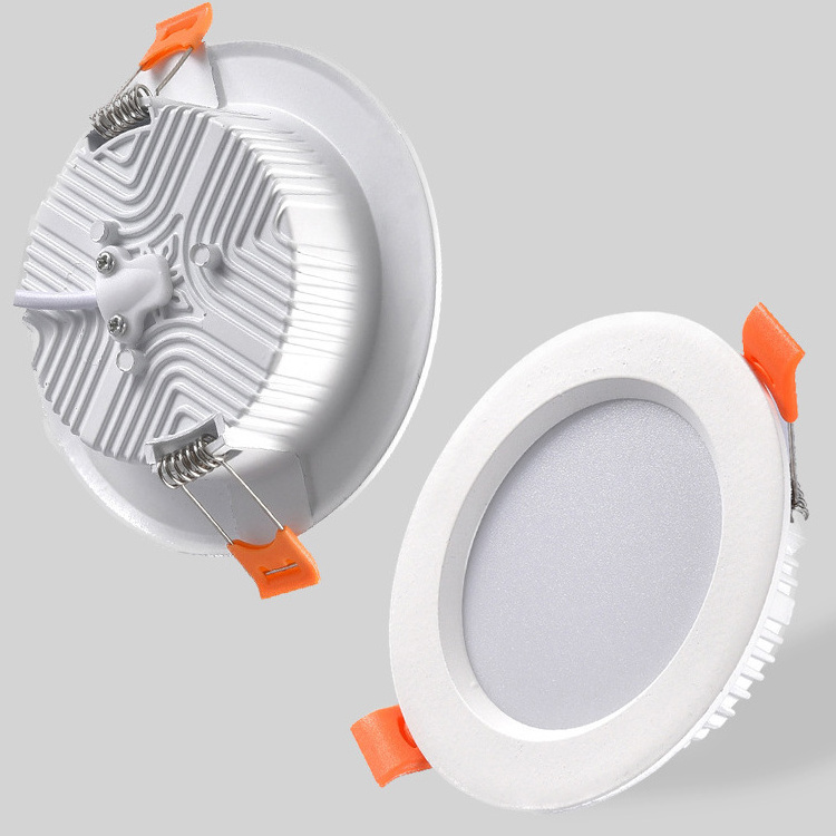 Factory Wholesale Price Hotel Project Indoor Slim Aluminium Recessed Led Downlight Down Lights For Home Ceiling Light