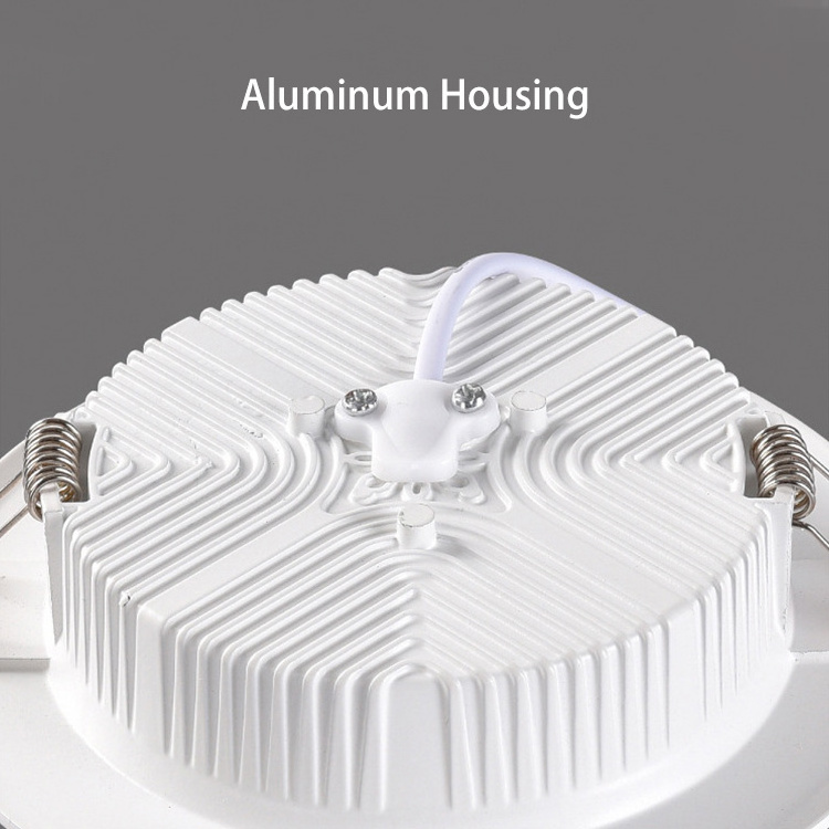 Factory Wholesale Price Hotel Project Indoor Slim Aluminium Recessed Led Downlight Down Lights For Home Ceiling Light