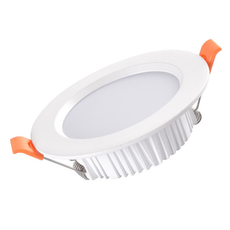 Factory Wholesale Price Hotel Project Indoor Slim Aluminium Recessed Led Downlight Down Lights For Home Ceiling Light