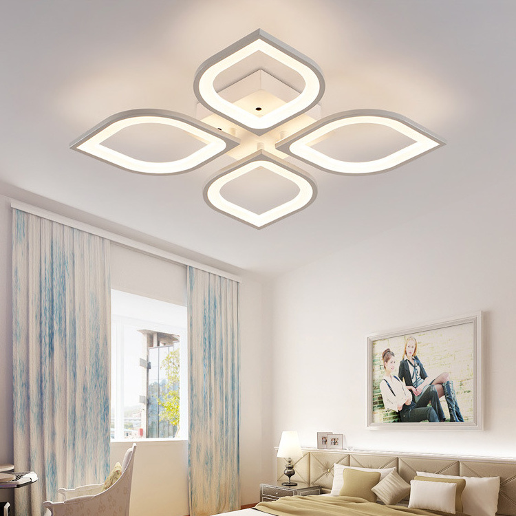 Nordic Modern LED Ceiling Lights For Living Room Bedroom Flower Ceiling Light Lamps Home Lighting Fixtures