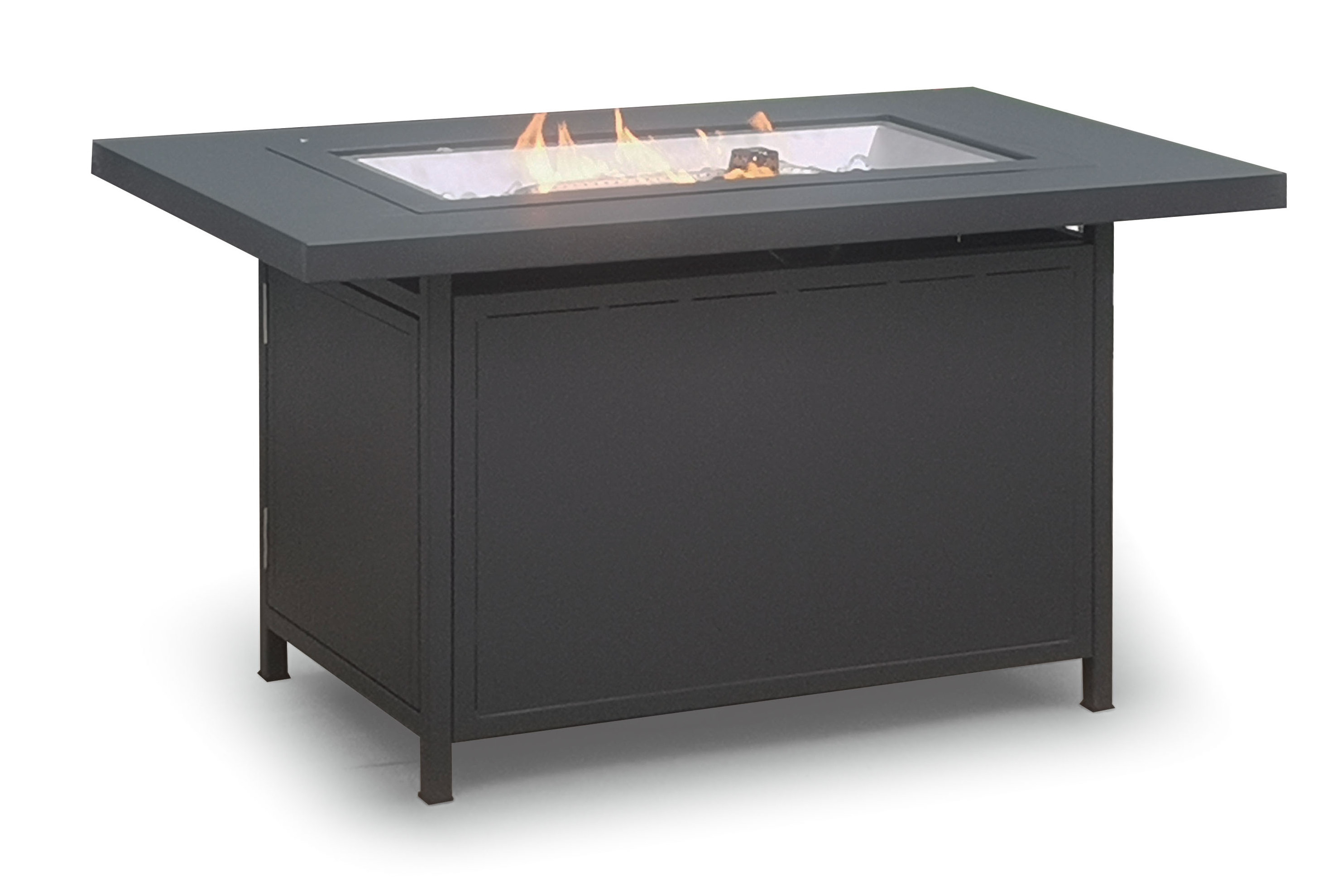 Multifunctional Rectangle Table Top Fire Pit Outdoor Propane Outdoor Natural Gas Outdoor Garden Fire Pit Table