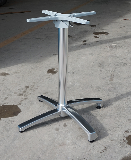 China Factory Furniture Office Table Accessories Cast Aluminum Tulip Table Base Cast Aluminum Table Base