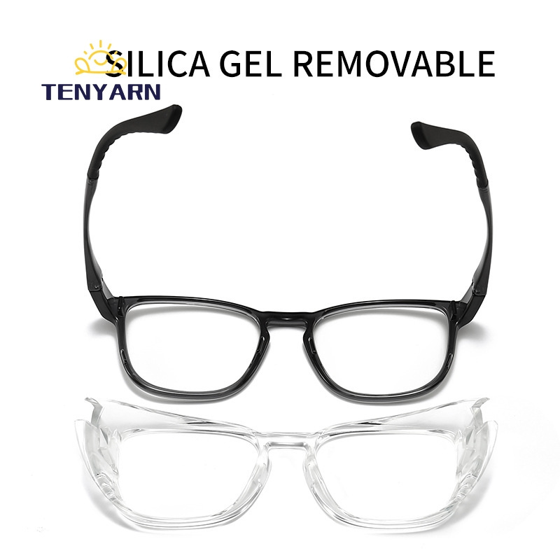 Tenyarn Comfortable Blue Light Blocking Glasses Anti Pollen Wet Fog Eyeglasses Frame With Room Moisturizing Dust