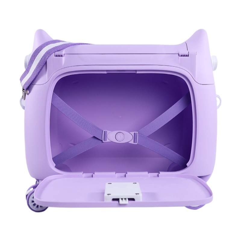 Wholesales multi-function travel kids luggage bag Large capacity lovely children suitcase Safe toddler sleeping bed stock