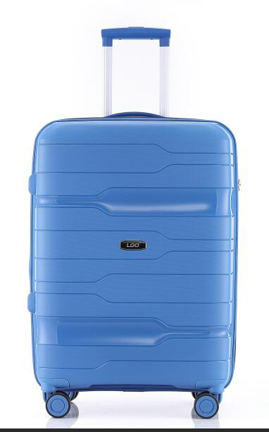 2021 Aluminum Frame Luggage Style Suitcase Modified PP Trolley Bag Wholesale 20/24 Leaves King Travel Bag