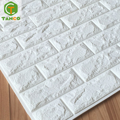 77x70cm pe foam diy papel de pared adhesivo self adhesive for home decor 3 d wall sticker panel pattern brick 3d wallpaper foam