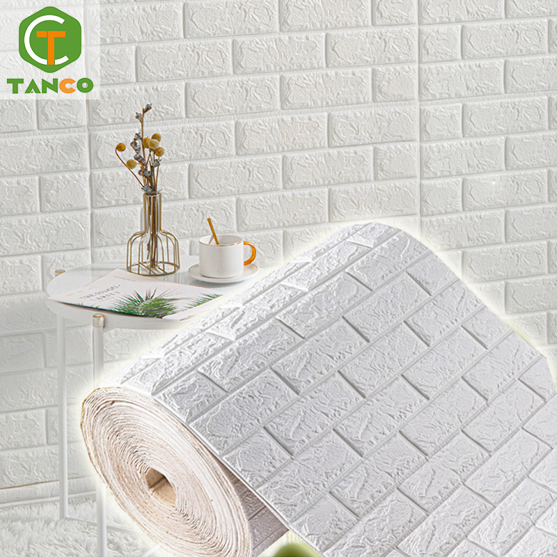 foam wallpaper rolls adesivo papel tapiz para pared 3d pegatinas de pared papel de parede papel tapiz 3d brick foam wallpaper