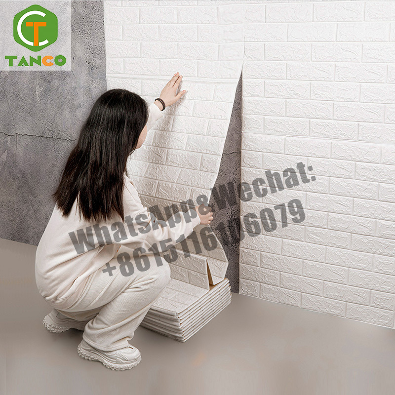 foam wallpaper rolls adesivo papel tapiz para pared 3d pegatinas de pared papel de parede papel tapiz 3d brick foam wallpaper