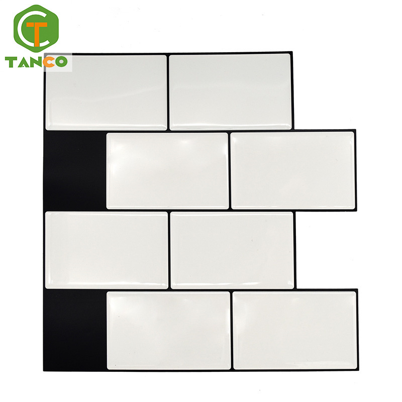 kitchen back splash mosaic self adhesive wall tile sticker for home decor wall pvc sticker tiles