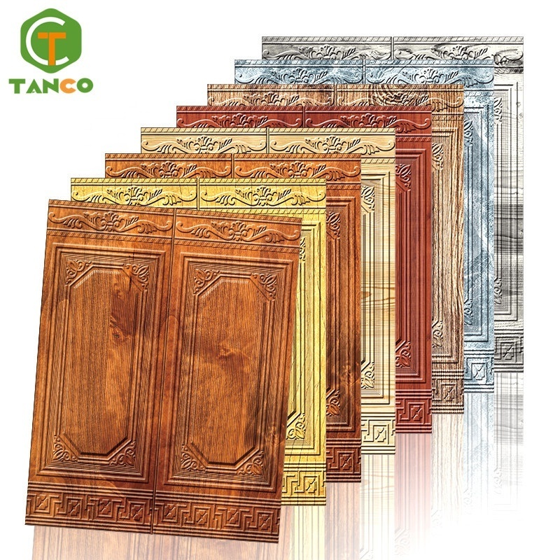 Papel tapiz peel and stick tile self adhesive wall paper panel sticker home decor xpe door wallpaper foam 3d wood living room