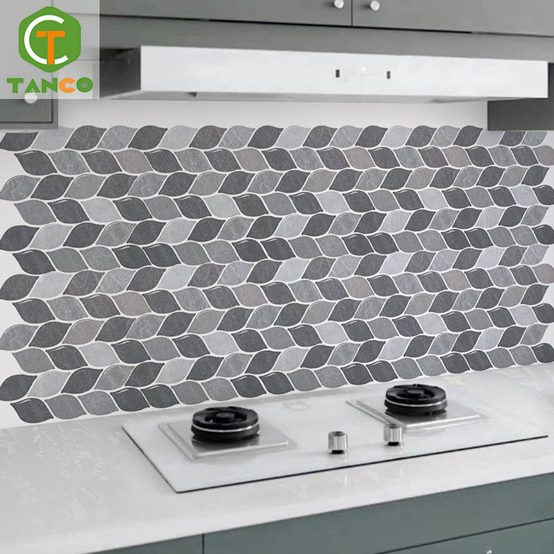 kitchen back splash mosaic self adhesive wall tile sticker for home decor wall pvc sticker tiles