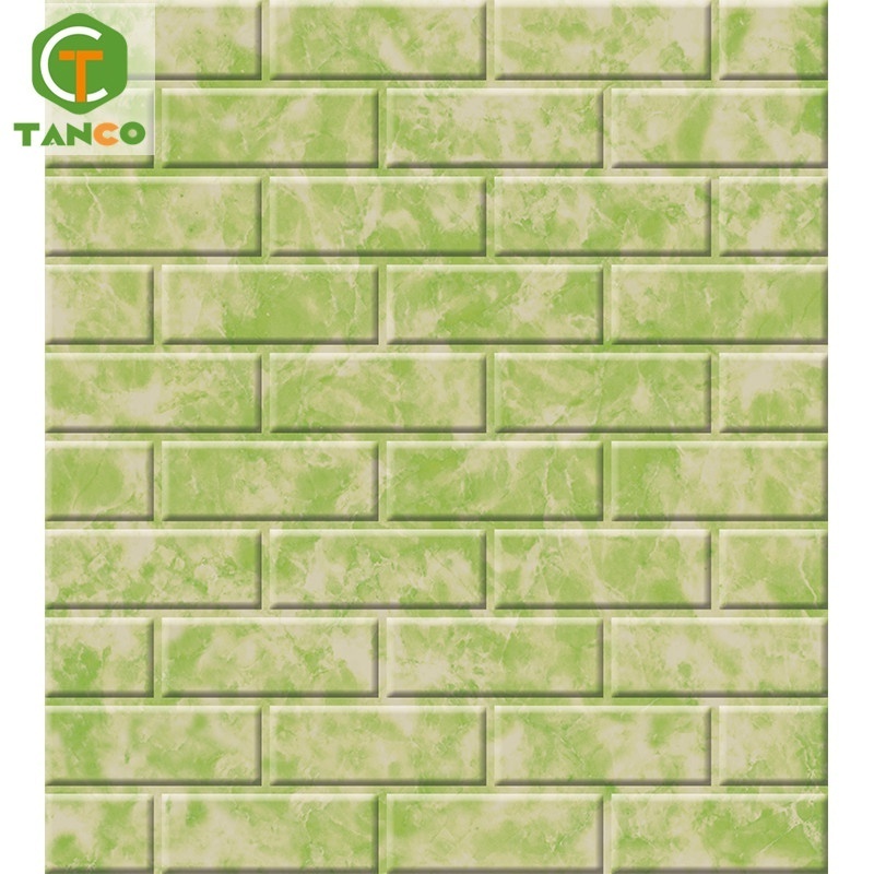 2023 selling thicken self adhesive brick design sticker roof wallpaper ceiling water proof morden eco foam 3d wall paper