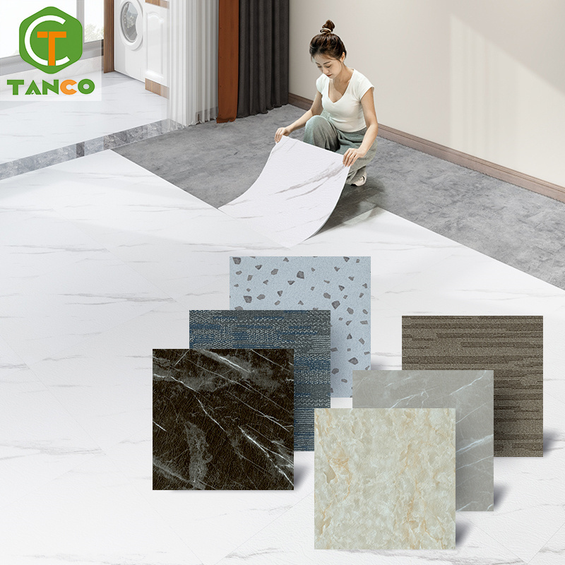 self adhesive pvc wood plastic peel and stick marble flooring vinyl lvt floor tile 60x60piso vinilico pvc other flooring