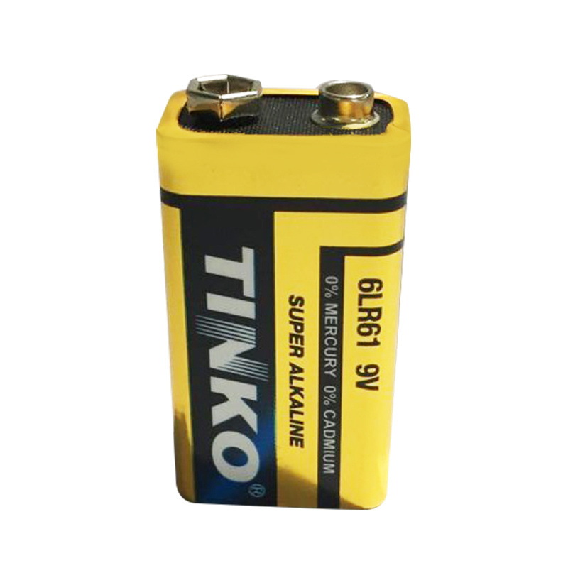 with 18 years experience 6f22 6lr61 9v alkaline battery