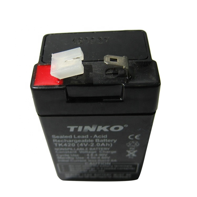 TK420 4V 2Ah Lead Acid Deep Cycle Rechargeable Battery