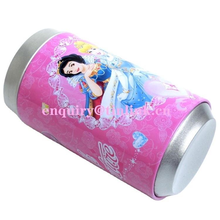 Beer can shaped stash tin can money coin piggy bank, kids cookie candy sweets toy storage tin canister