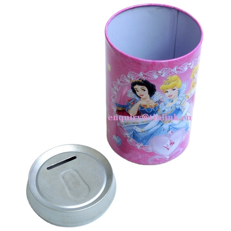 Beer can shaped stash tin can money coin piggy bank, kids cookie candy sweets toy storage tin canister