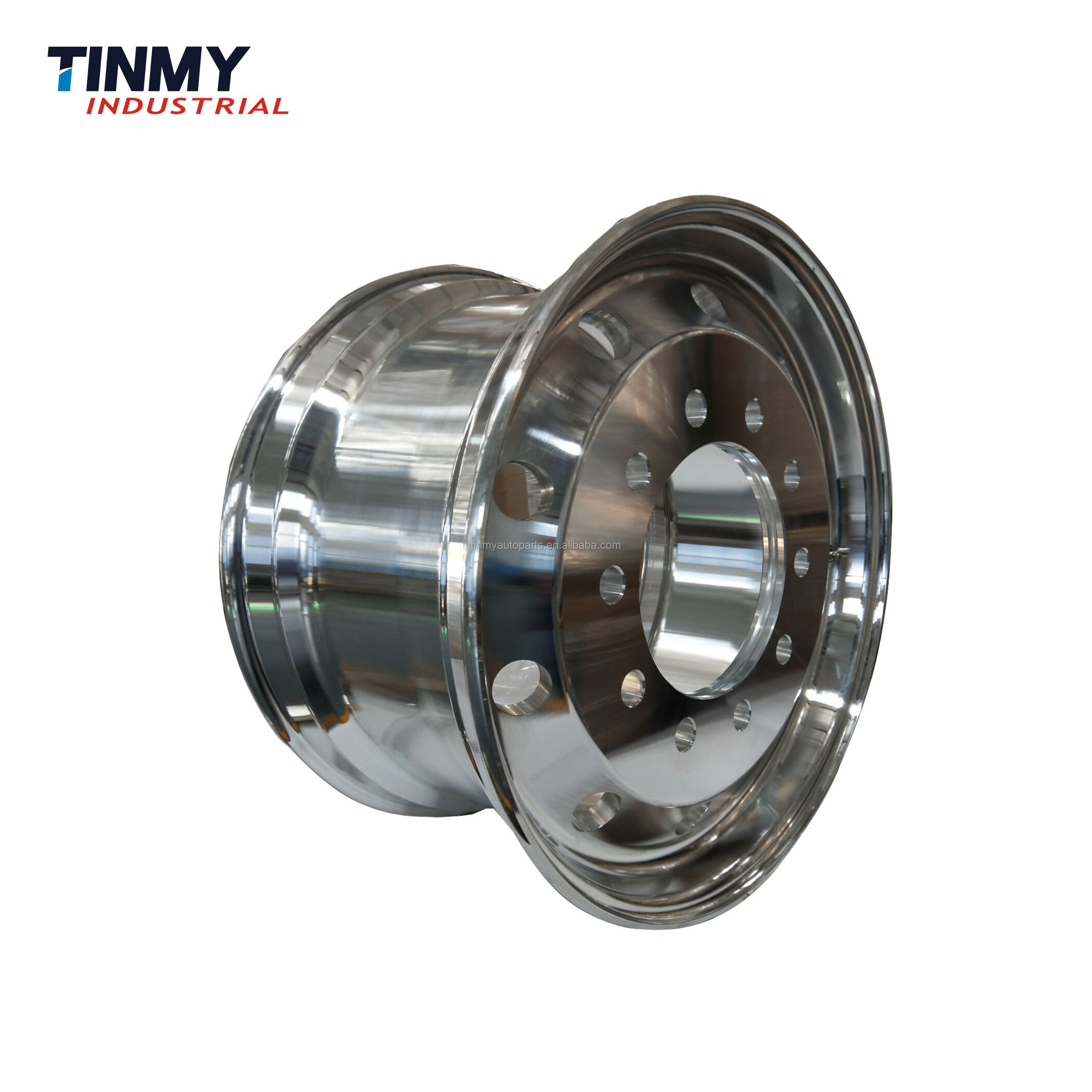 Wholesale price Al wheels 10 holes Alloy rim 8.25x22.5 Aluminum Wheel Rim for trailer and truck