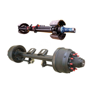 Good Quality Truck Trailer American Type Drum Brake 16 Ton FUWA Axles 1850 mm Truck Trailer Axl