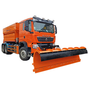 5251 Truck Mounted Snow Removal Machine New Designed Snow-melt Spreading Truck Snow Shovel Truck