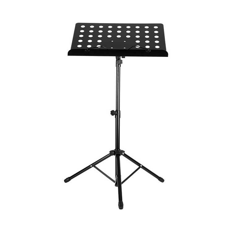 TN-PJ-60 Factory wholesale Metal tripod Legs music stand Baton can be played music Holder Adjustable Music Stand