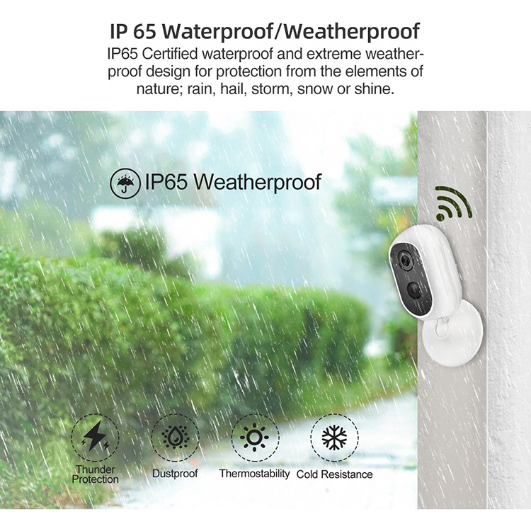 Smart Wireless Wide Angel HD 3mp Mini Wifi NVR Waterproof Solar Battery Powered Camera With Solar Panel