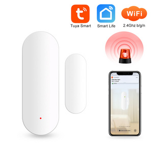 Home Security Wireless Window Sensor Smart Door Open/Closed Detectors Smart Life Tuya Door Sensor Alarm