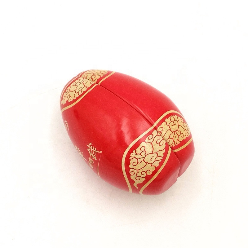 Hot sale factory direct price chocolate candy packaging easter egg shaped metal box