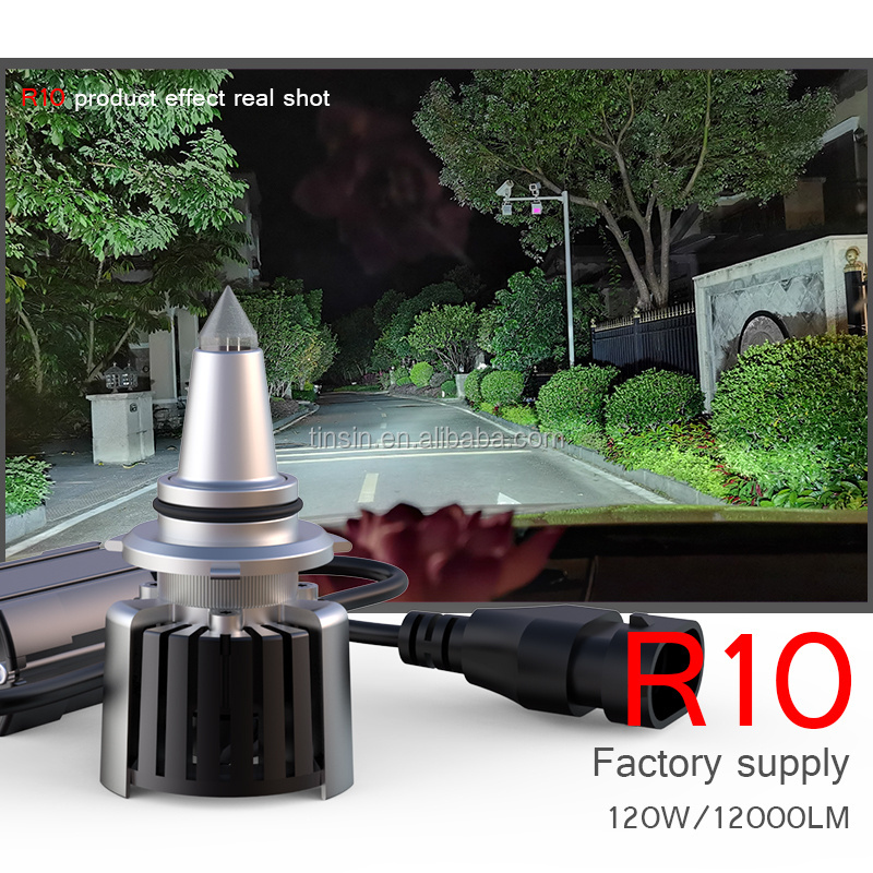 Manufacturer RTEN LED H11 Head lamp 120w 12000lm high power h1 h7 h11 9005 9006 9012 880 led headlight bulbs d2s led