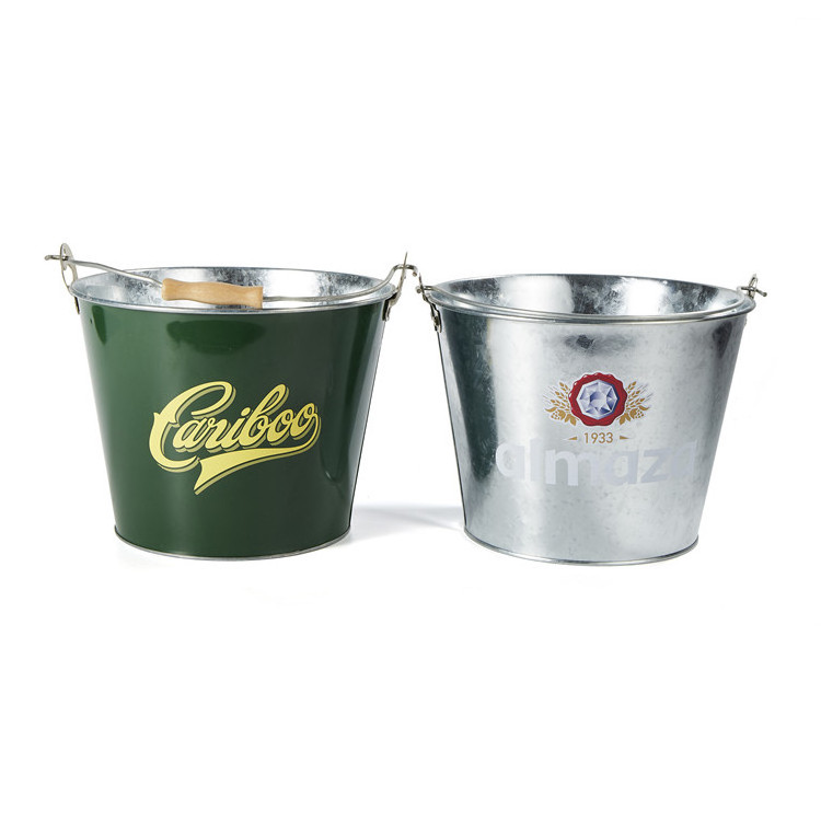 Wholesale factory price custom painted aluminum ice bucket for beer storage