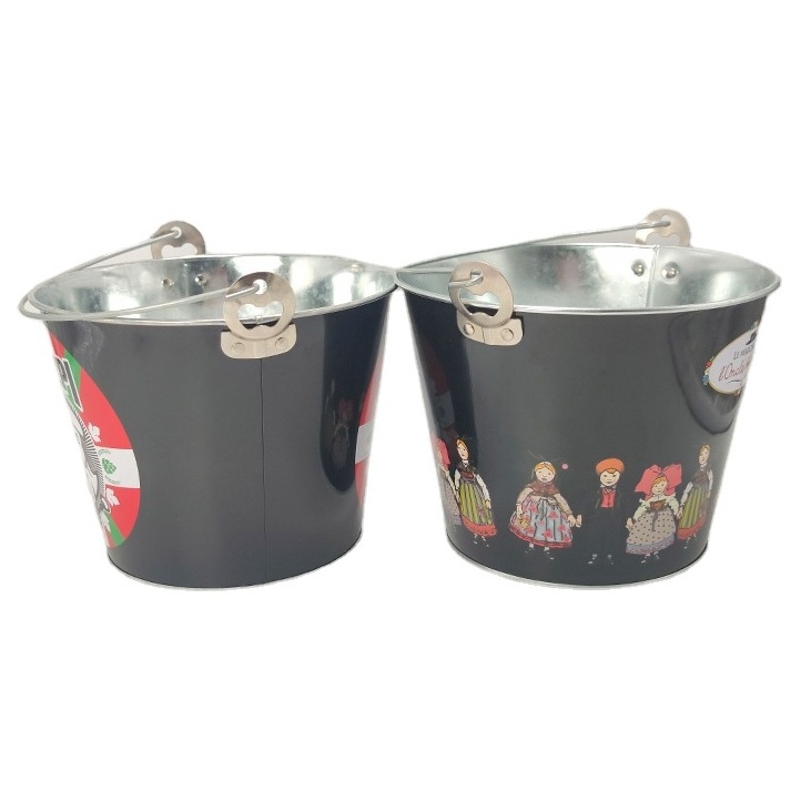 Wholesale factory price custom painted aluminum ice bucket for beer storage