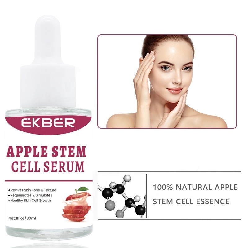 Customize Logo 30ml Hydrating Serum For Face Advance Anti Aging Apple facial Serum