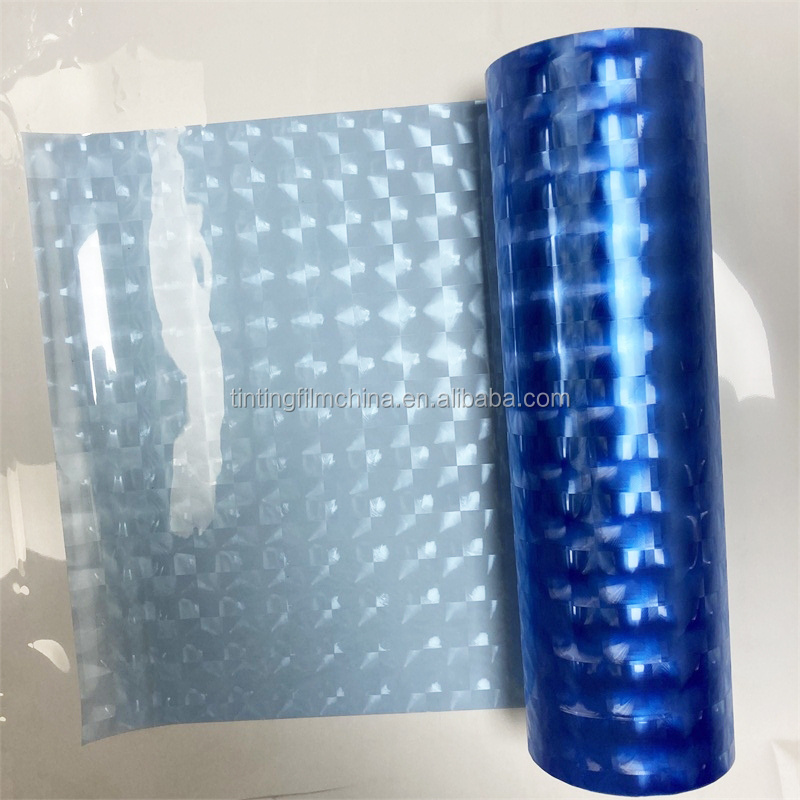 Light blue car headlight cat eyes vinyl wrap polyester film self adhesive 30cm*10m MYLF-LBl auto led lamp protector sticker