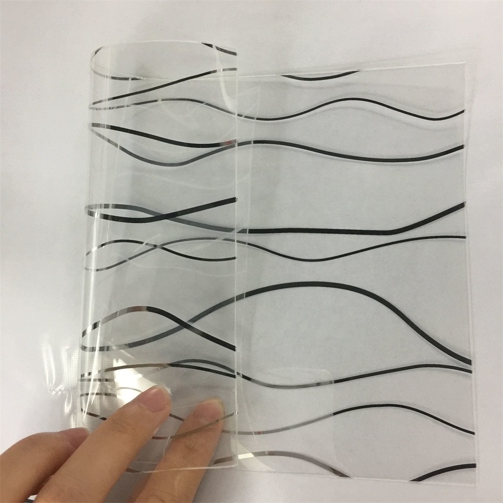 Guangzhou supplier 1.52*30m self adhesive Frosted Translucent Window Film Decorative Glass Stickers