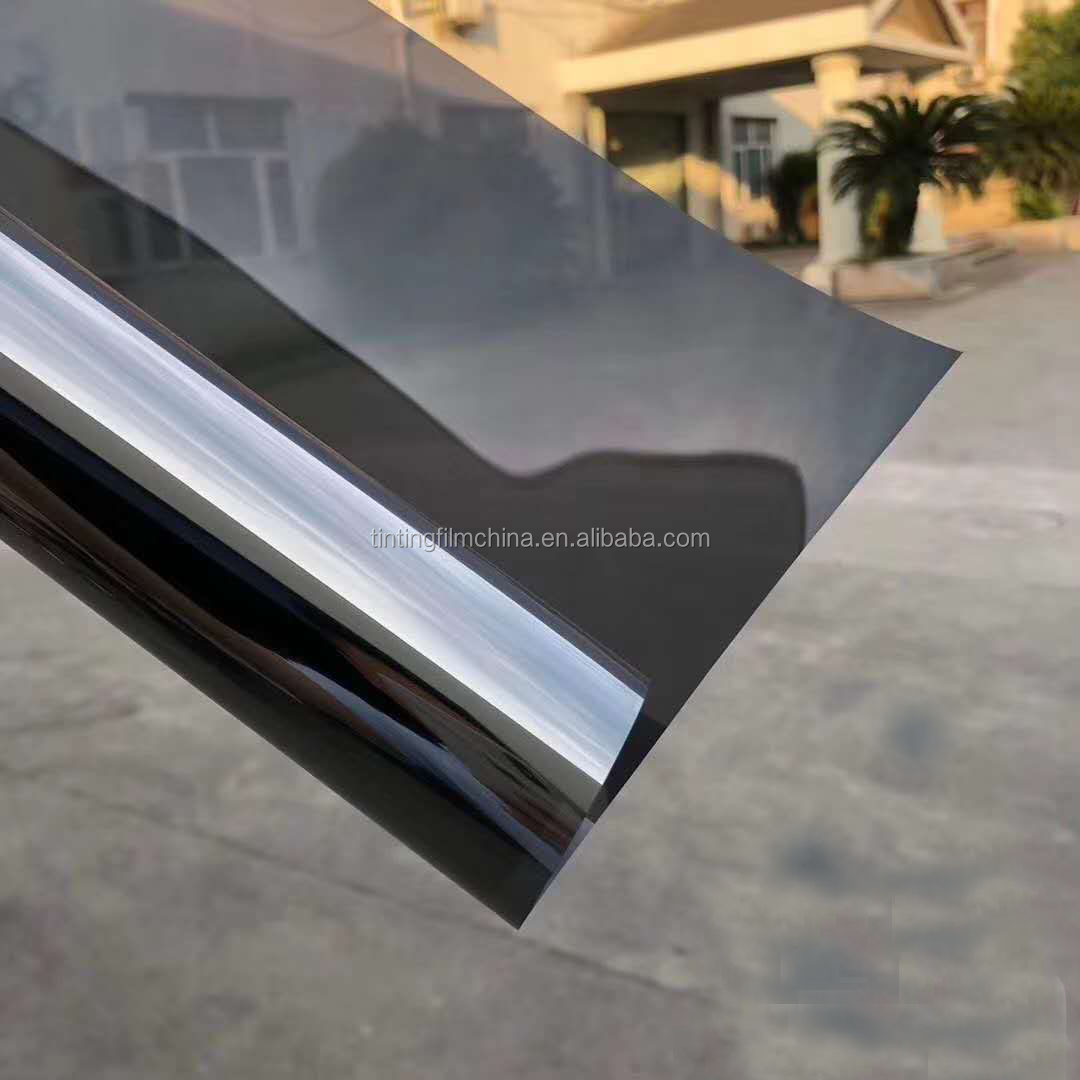 1.52*30m PET material size 1.52*30m heat rejection black Glass Vinyl Decorative Window Film for building glass