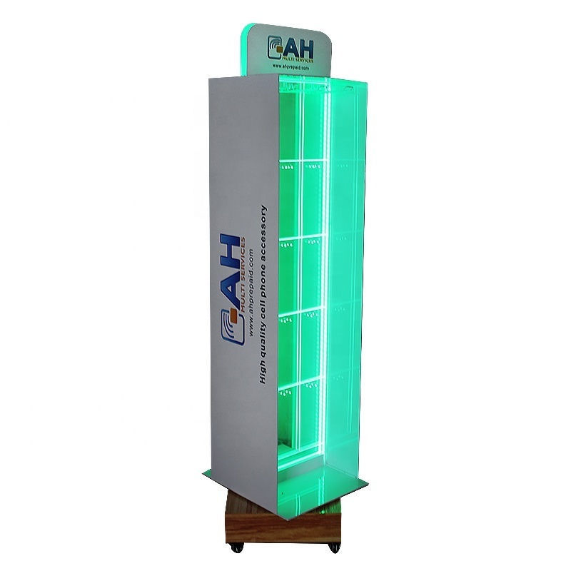 Retail Luxury Shop Shelves Rack Free Standing Display Stands Shelf Unit Beauty Store Acrylic Floor Display Stand