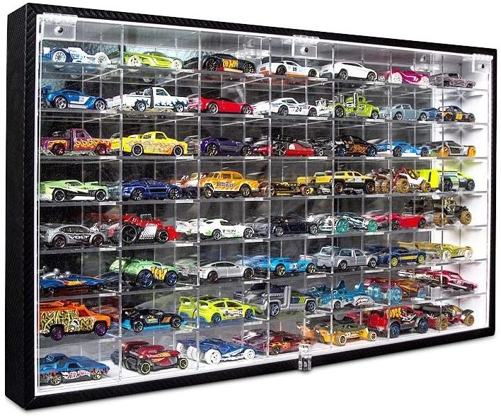 Tinya Custom 1/18 model car display rack hot wheels Case wall acrylic display stand