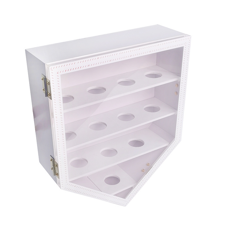 Top Quality Low Price Golf Ball Display Case Wooden Wall Mounted Golf Ball Display Cabinet For Collection Golf Ball Display Case