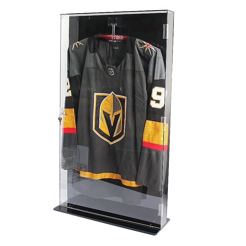 Hot Sale Modern Customized Wall Hanger Jersey Display Frame display case for t shirt