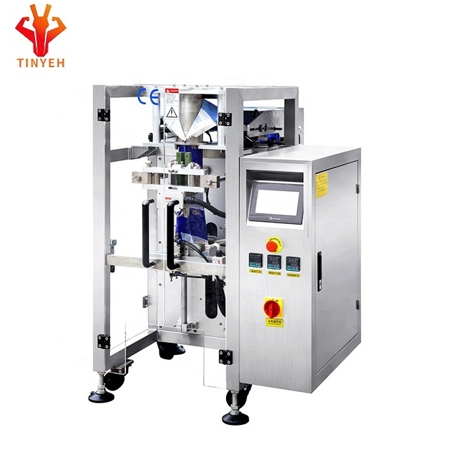 High efficiency biscuit pet food bread bags packaging machine with multihead combined weigher