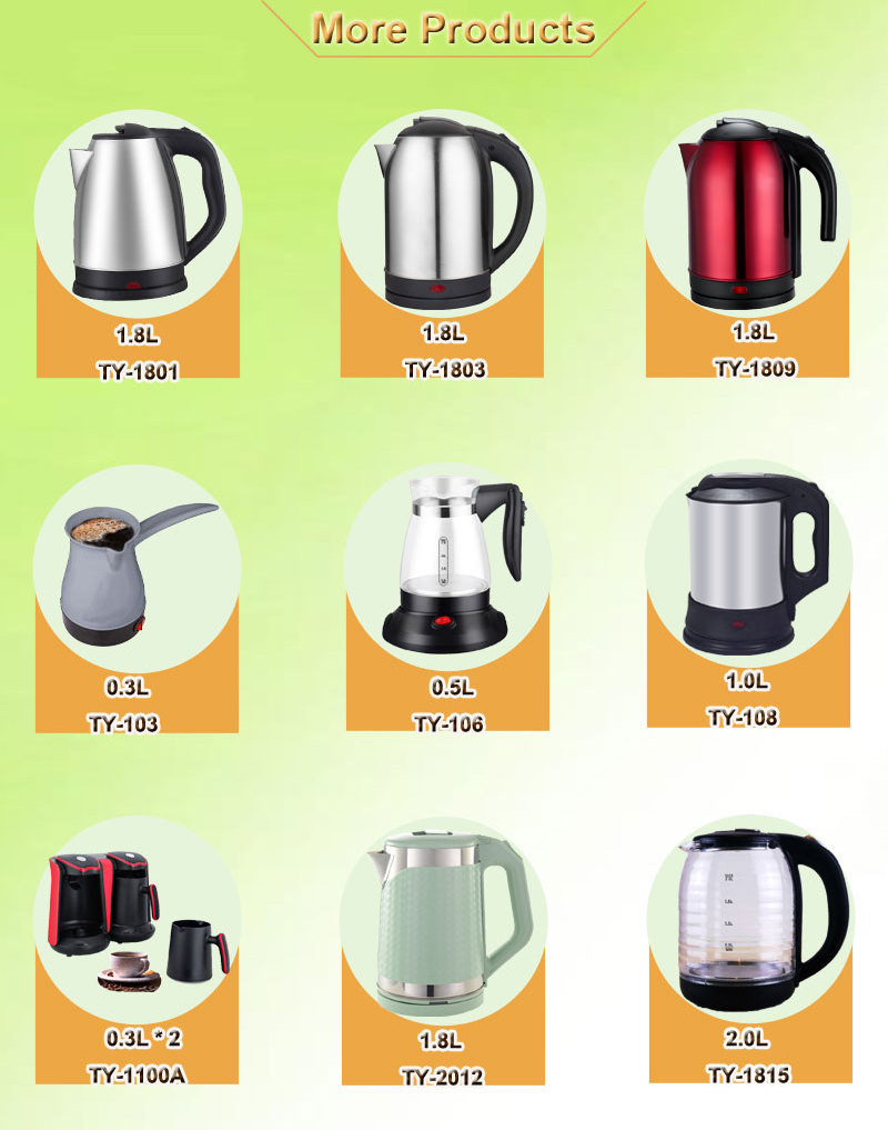 Household Electronic Mini Boiler 2 Cup 0.5 Litre Stainless Steel Electric Water Tea Coffee Kettle