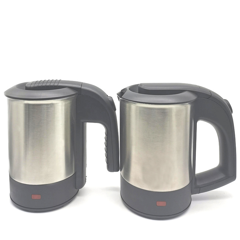 Household Electronic Mini Boiler 2 Cup 0.5 Litre Stainless Steel Electric Water Tea Coffee Kettle