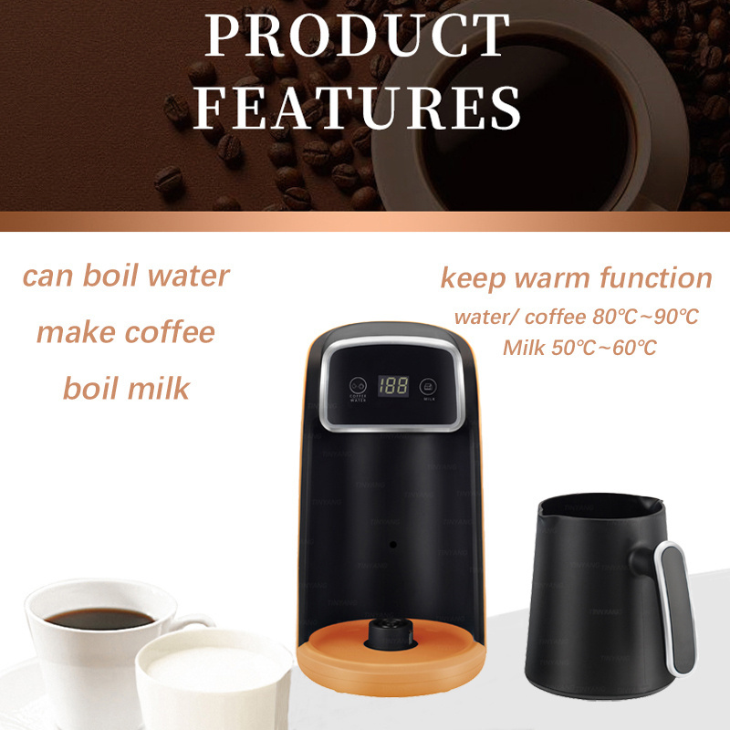 Small Domestics Appliance Milk Coffee Boiler 4 in 1 Portable Electric Coffee Maker Machine